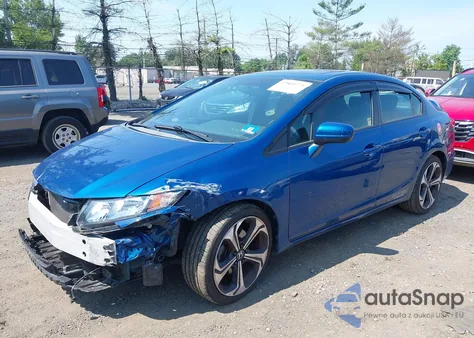 2015 Honda Civic Si z USA, uszkodzony, nr VIN 2HGFB6E5XFH705745